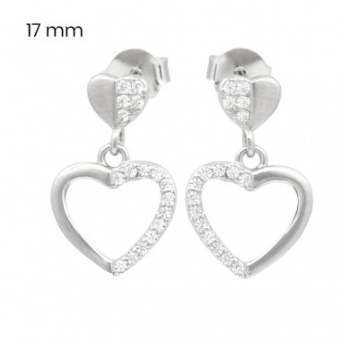 Stříbrné náušnice 40097901