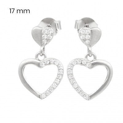 Stříbrné náušnice 40097901