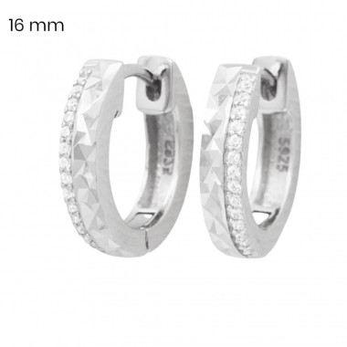 Stříbrné náušnice 40234701