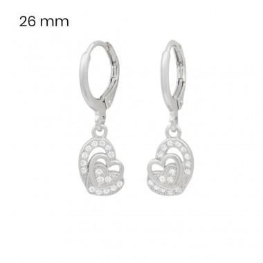 Stříbrné náušnice 40181601