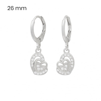Stříbrné náušnice 40181601