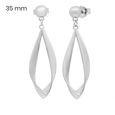 Stříbrné náušnice 40198401