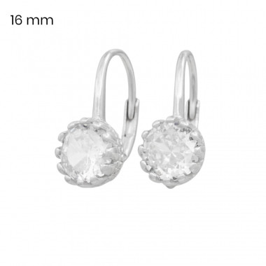 Stříbrné náušnice 40218301