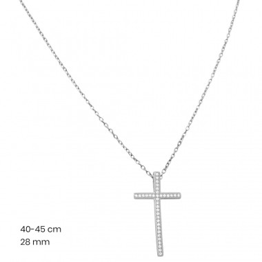 Stříbrný řetízek+přívěsek 40176701