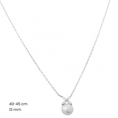 Stříbrný řetízek+přívěsek 40209401