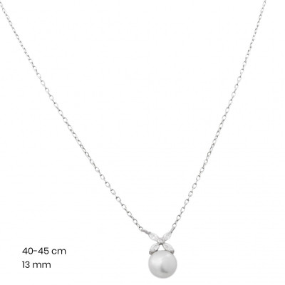 Stříbrný řetízek+přívěsek 40209401