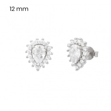Stříbrné náušnice 40182301