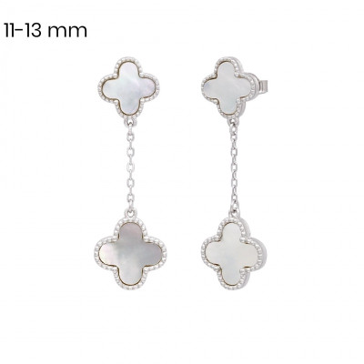 Stříbrné náušnice 40168101