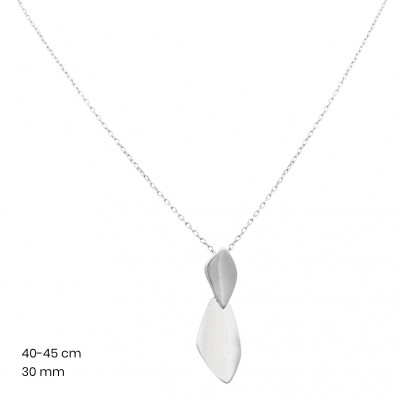 Stříbrný řetízek+přívěsek 40242501