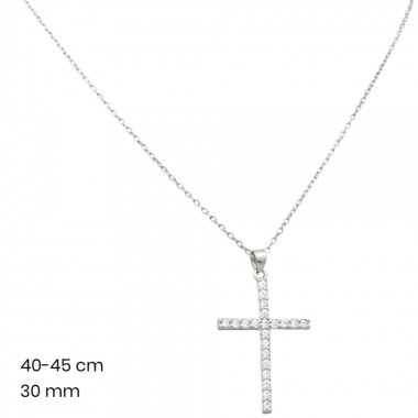 Stříbrný řetízek+přívěsek 40043901