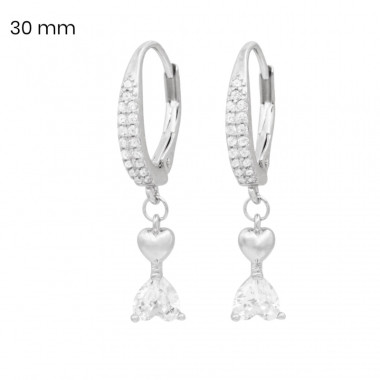 Stříbrné náušnice 40234601