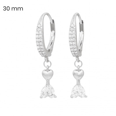 Stříbrné náušnice 40234601