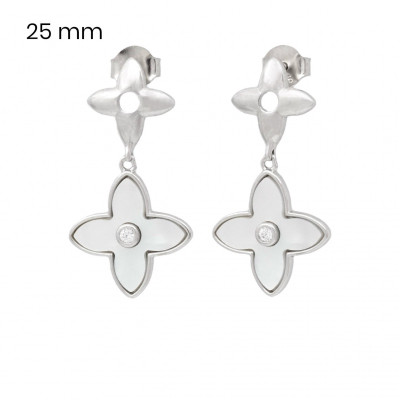 Stříbrné náušnice 40169101