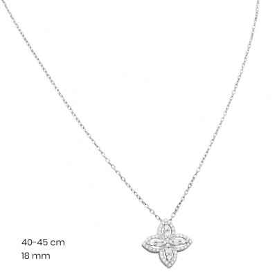Stříbrný řetízek+přívěsek 40177001