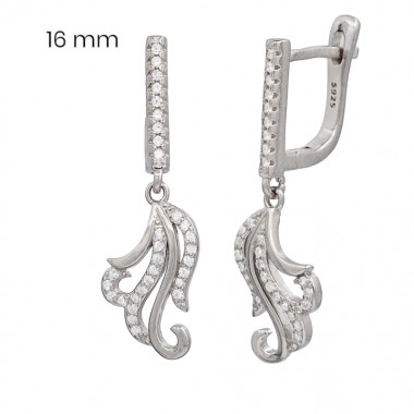 Stříbrné náušnice 40003101