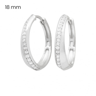 Stříbrné náušnice 40198901