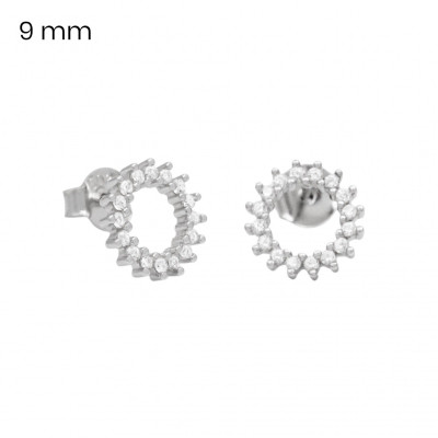 Stříbrné náušnice 40205901