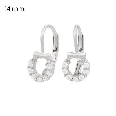 Stříbrné náušnice 40212101