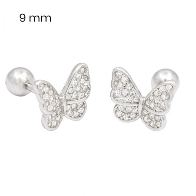 Stříbrné náušnice 40062701