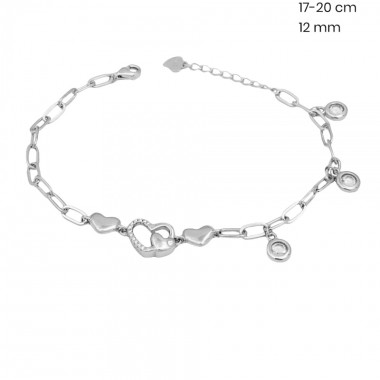 Stříbrný náramek 40082201