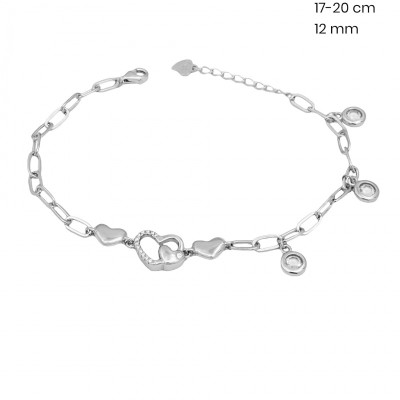 Stříbrný náramek 40082201