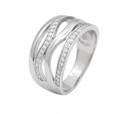 Stříbrný prsten 401414
