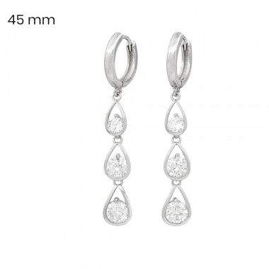 Stříbrné náušnice 40194901