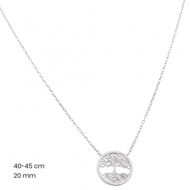 Stříbrný řetízek+přívěsek 40177601