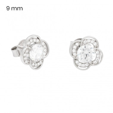 Stříbrné náušnice 40210801