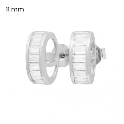 Stříbrné náušnice 40222401