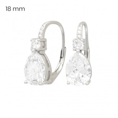 Stříbrné náušnice 40195601