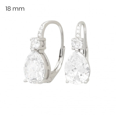 Stříbrné náušnice 40195601