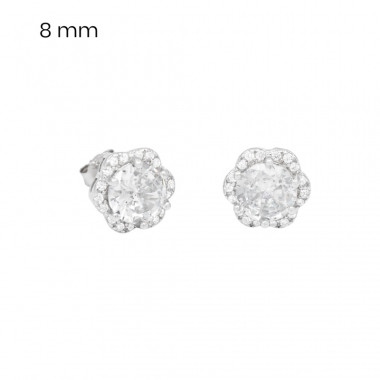 Stříbrné náušnice 40184401