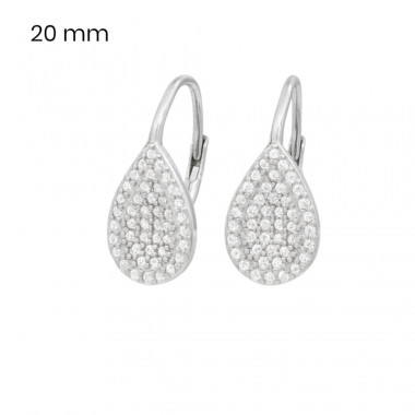 Stříbrné náušnice 40179301