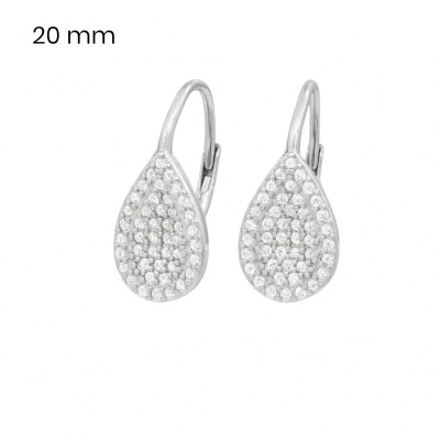 Stříbrné náušnice 40179301