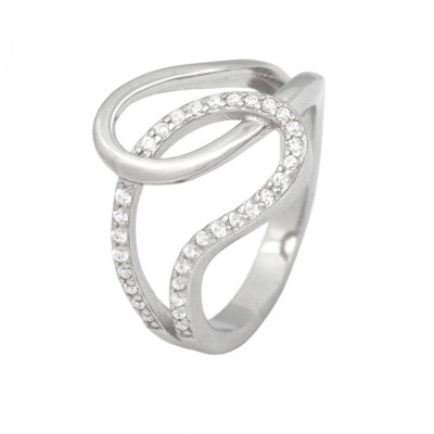 Stříbrný prsten 401083