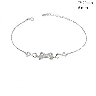 Stříbrný náramek 40046301