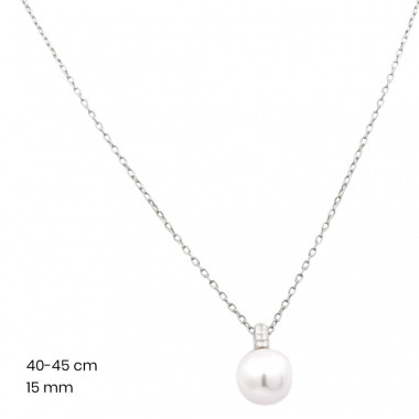 Stříbrný řetízek+přívěsek 40159301