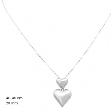 Stříbrný řetízek+přívěsek 40242101