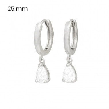 Stříbrné náušnice 40178601