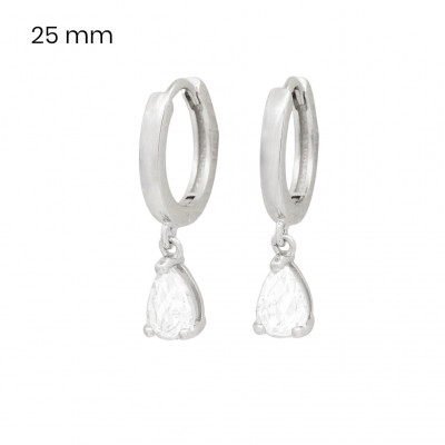 Stříbrné náušnice 40178601