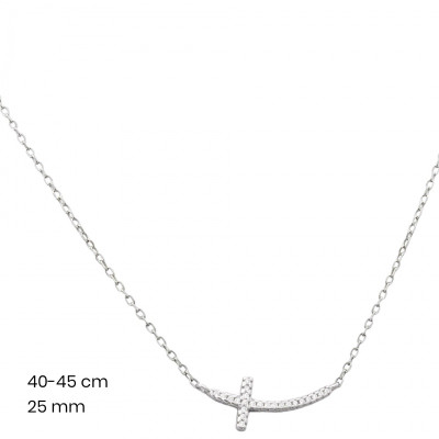 Stříbrný řetízek+přívěsek 40103401