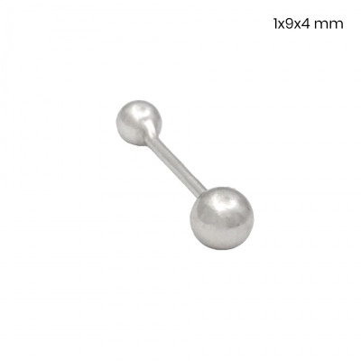 Stříbrný piercing do ucha 40083601