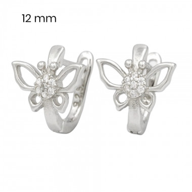 Stříbrné náušnice 40024801