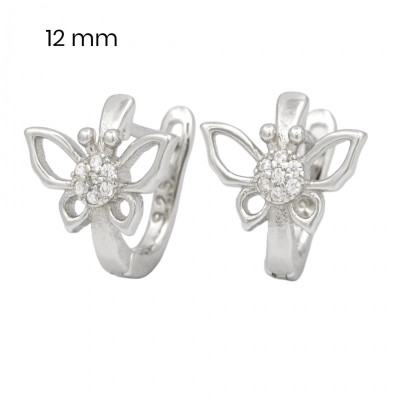 Stříbrné náušnice 40024801