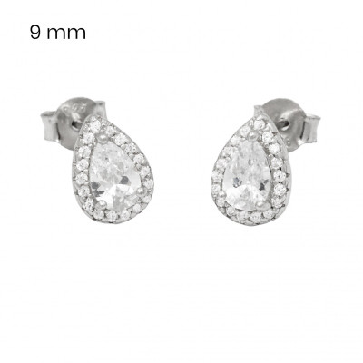 Stříbrné náušnice 40095801