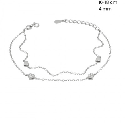 Stříbrný náramek 40110001