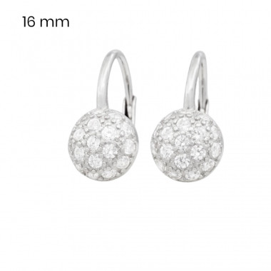 Stříbrné náušnice 40181101