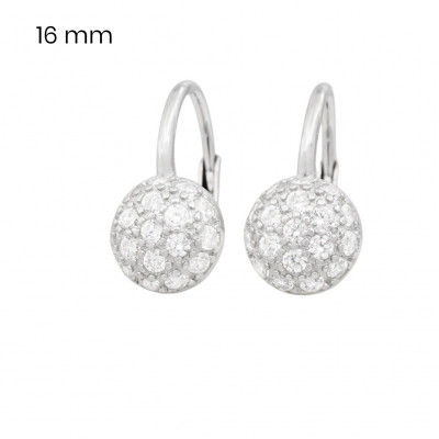 Stříbrné náušnice 40181101