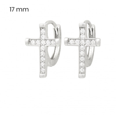 Stříbrné náušnice 40181001